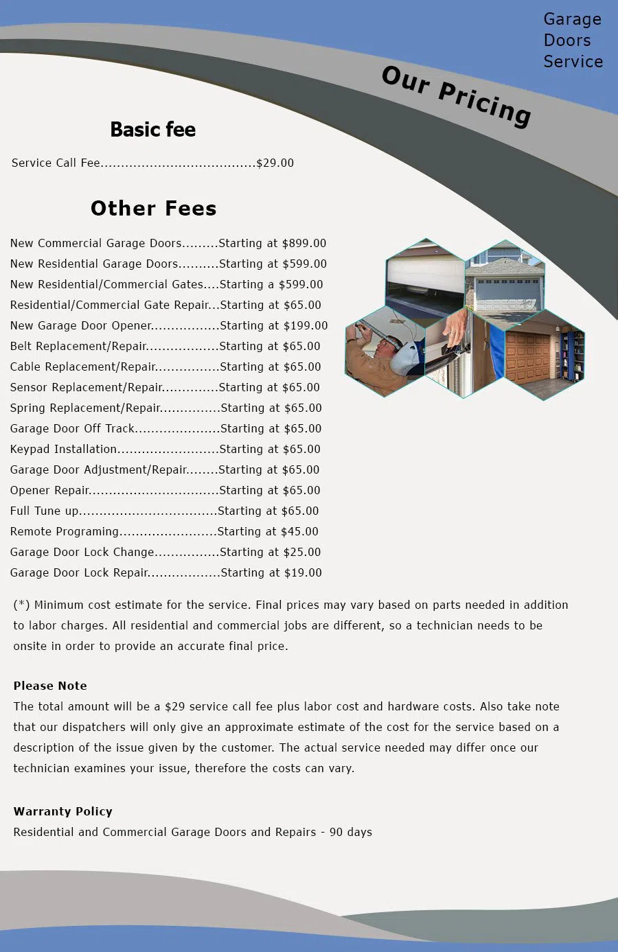 Security Garage Doors Newtown Square, PA 610-365-3347